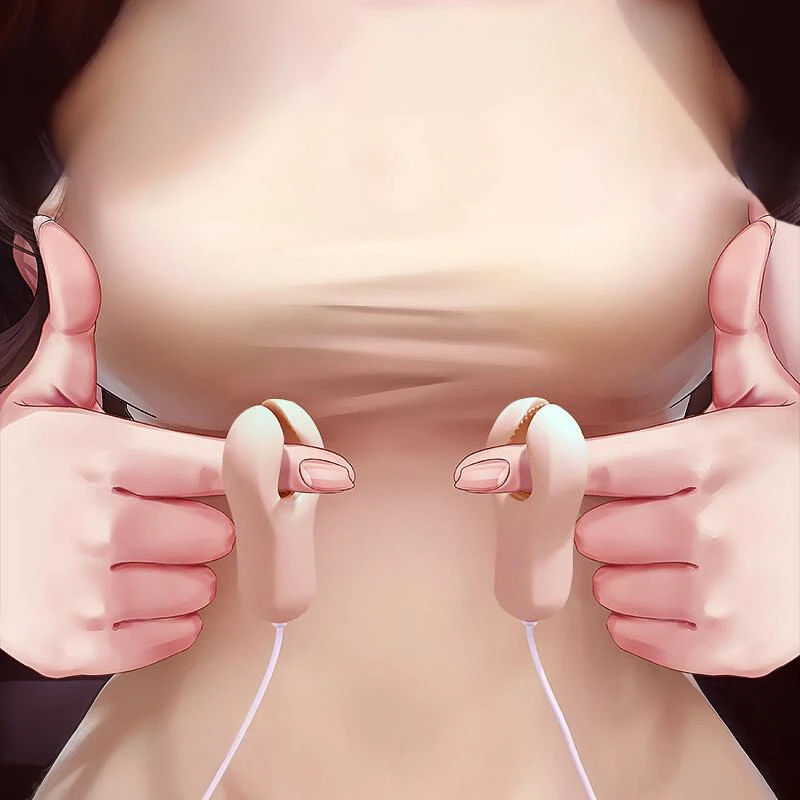 女性无线震动乳夹胸部按摩神器成年人自用的物品情趣跳蛋情调玩具