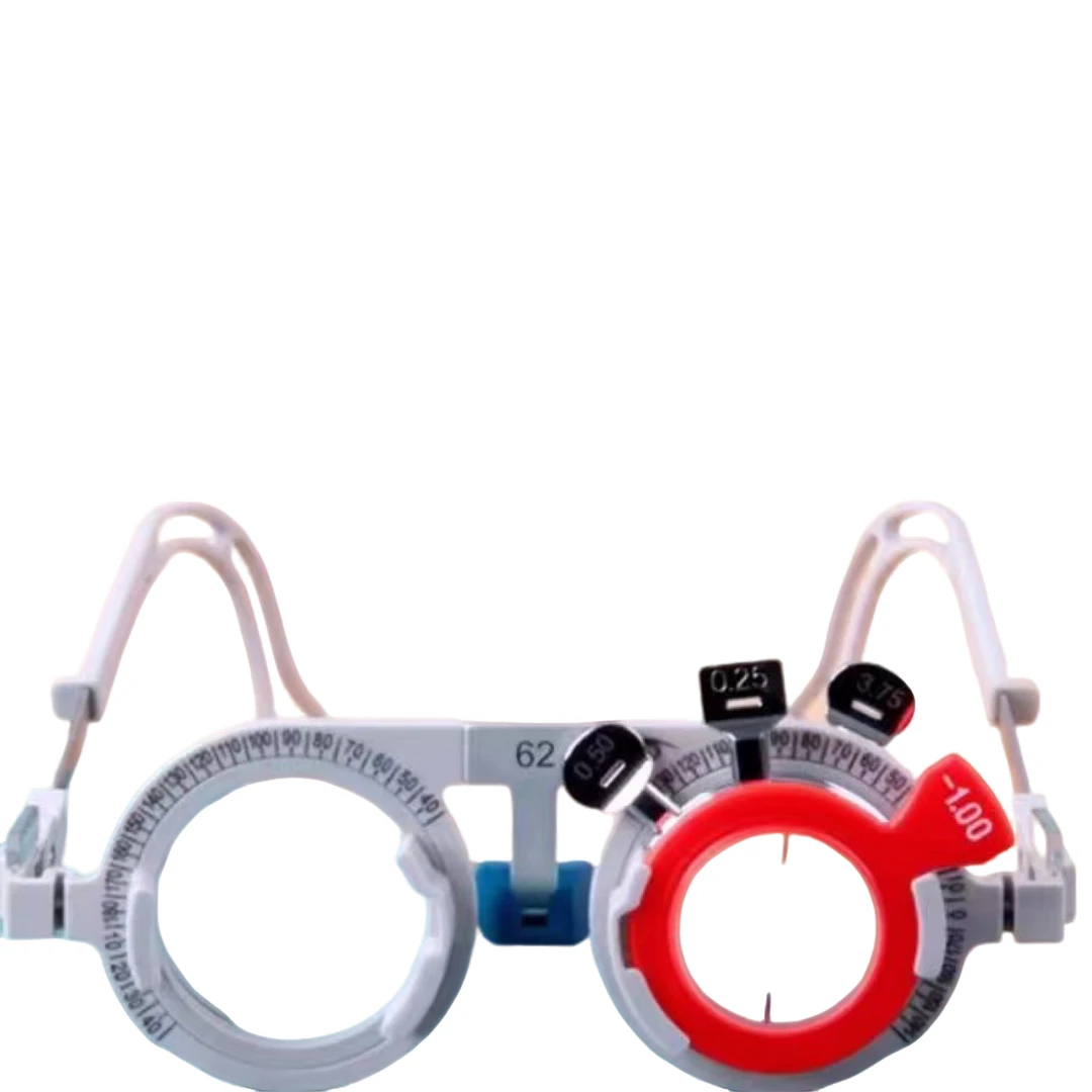 天诺4870型试戴架可插四片(前三后一）可调镜腿前倾角有六档可调