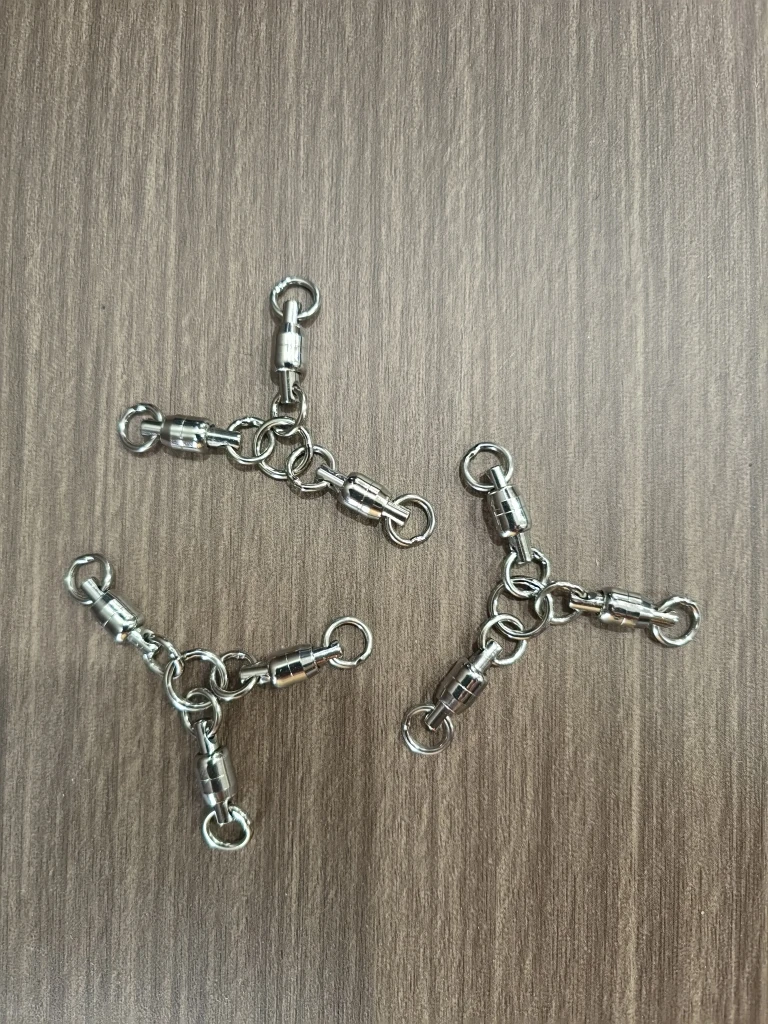 海上猎人拖钓双饵三叉八字环