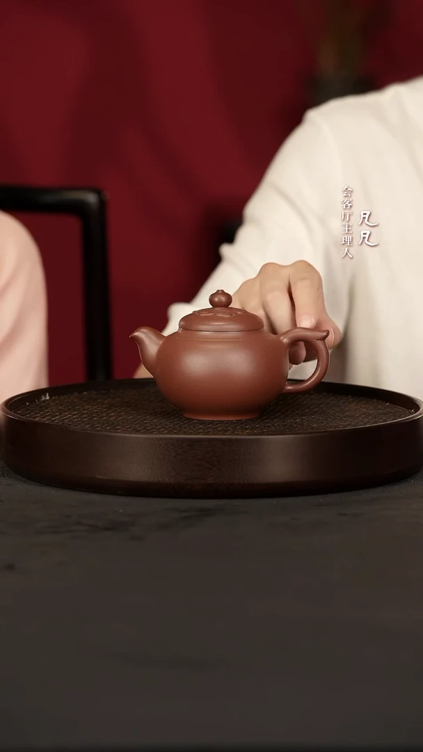 【闪购商品】紫砂茶壶GYM85 顾燕梅凤鸣底槽清350cc