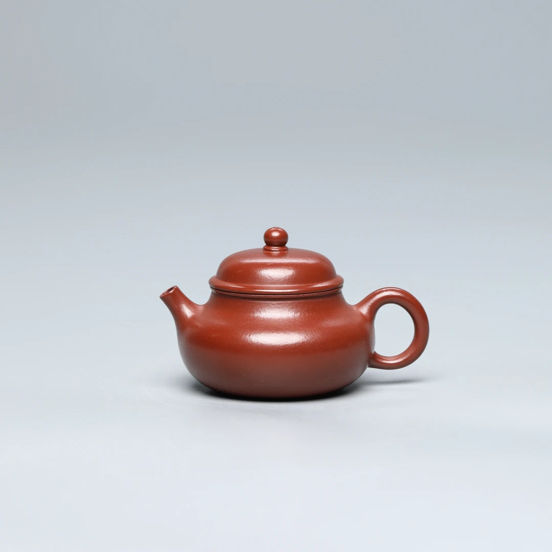 达观WZ51 门静 容天 朱泥 90cc茶壶沐草堂