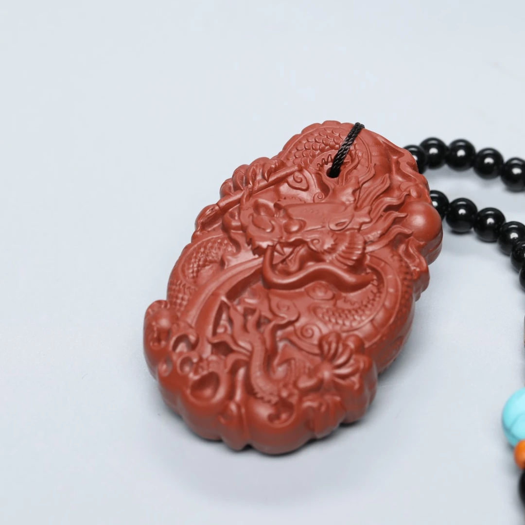 达观ZYY30 龙牌件（带绳) 茶宠壶缘香