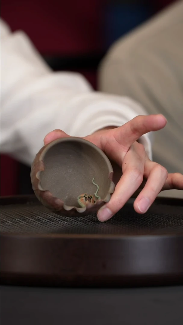 【闪购商品】紫砂茶壶XHL13 徐海龙手工荷花杯青段120