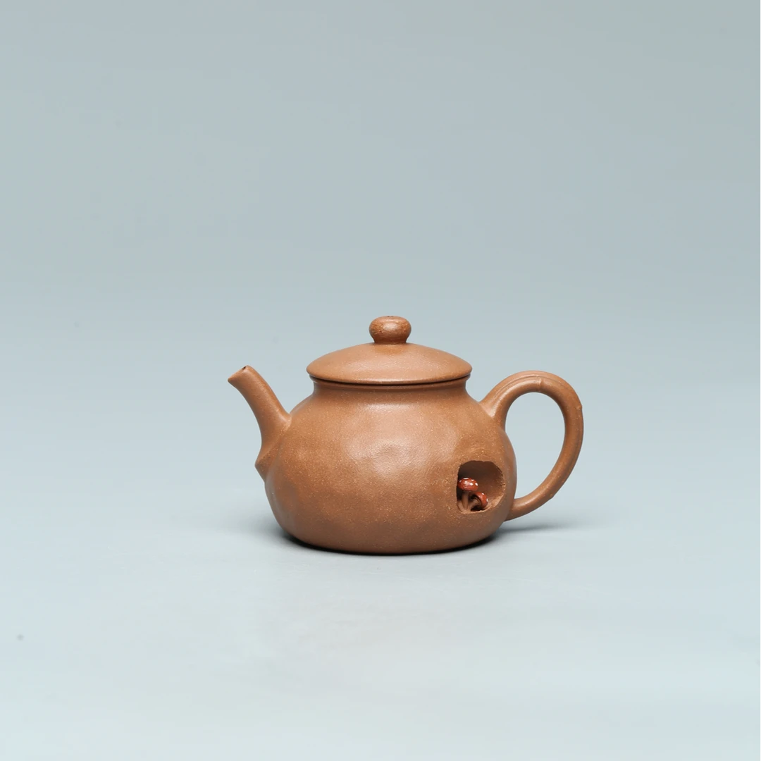 达观SD138【紫茗轩】李芬 盘筑款四 降坡泥 170cc茶壶青仓