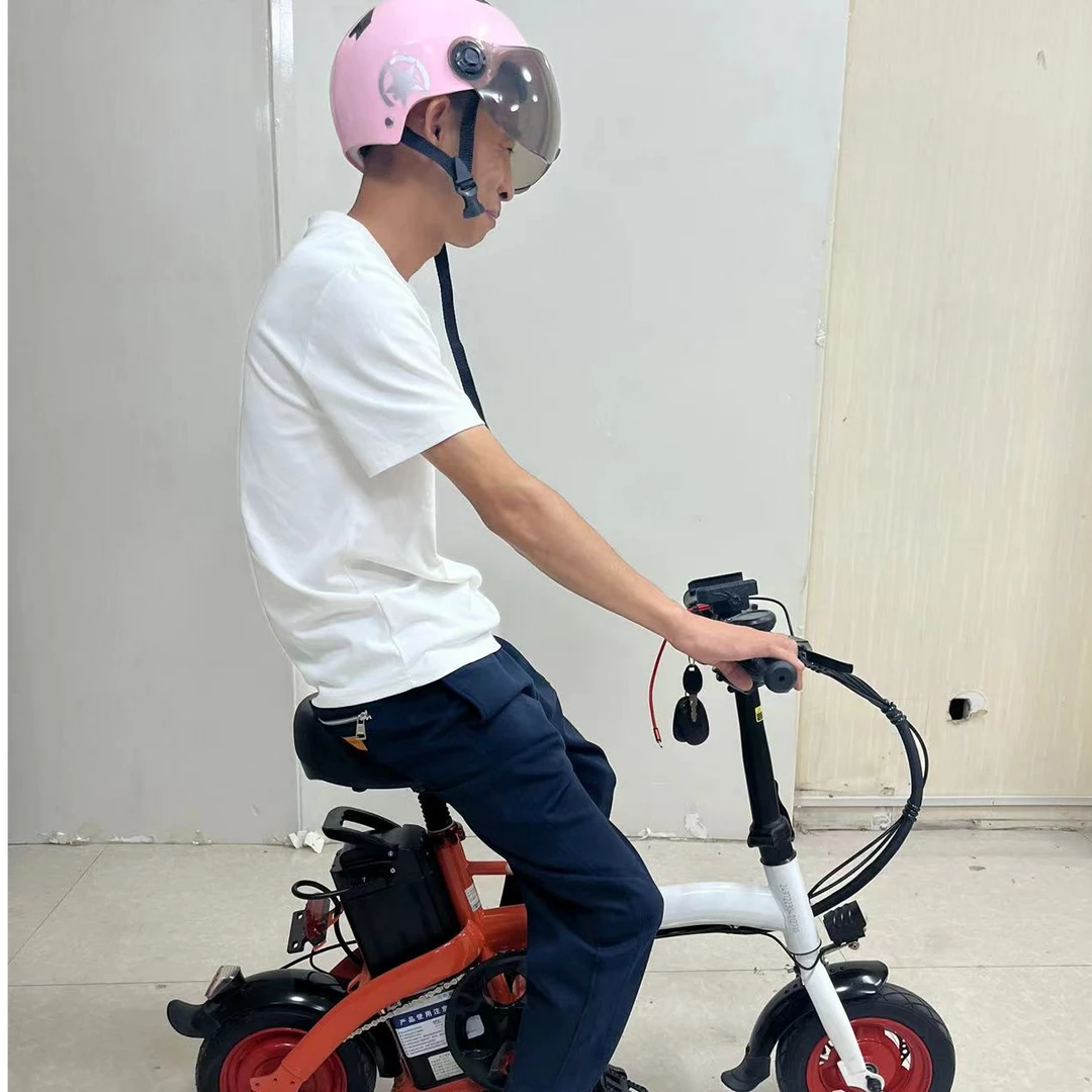 勿拍 准备破价中）头盔户外骑行折叠自行车骑行车架折叠款