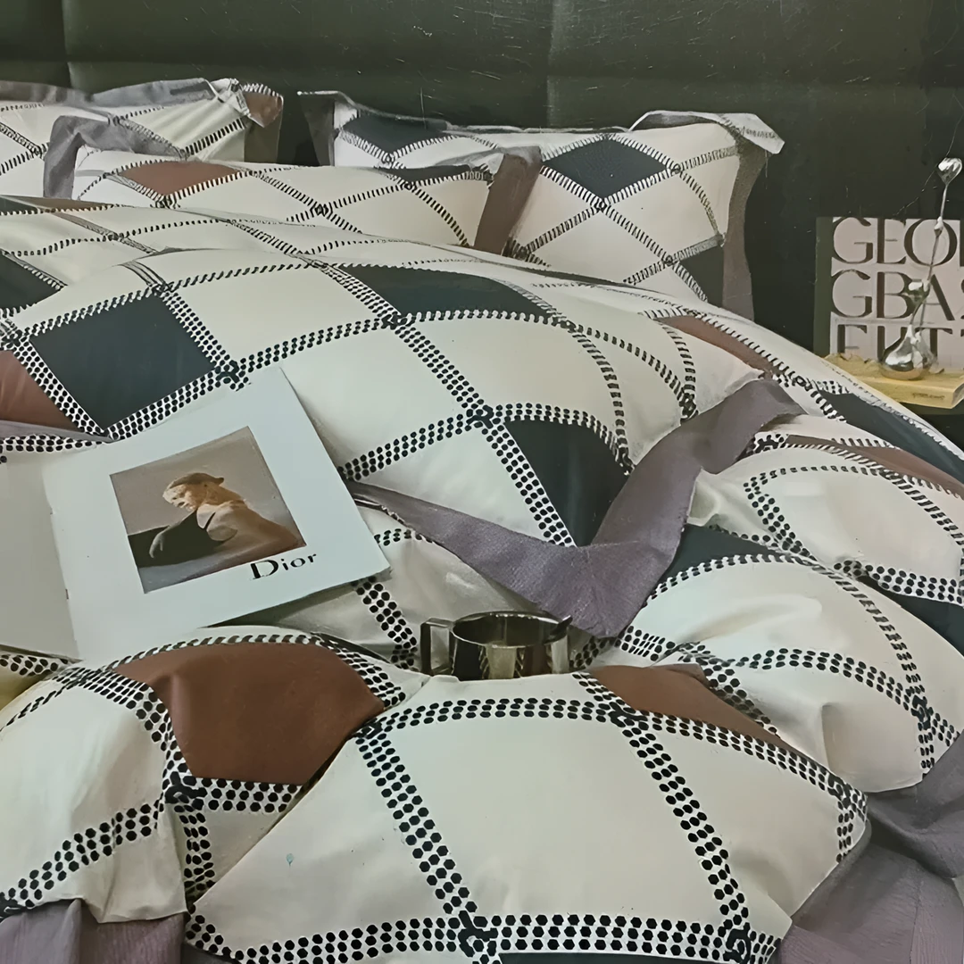 全棉轻奢印花被套