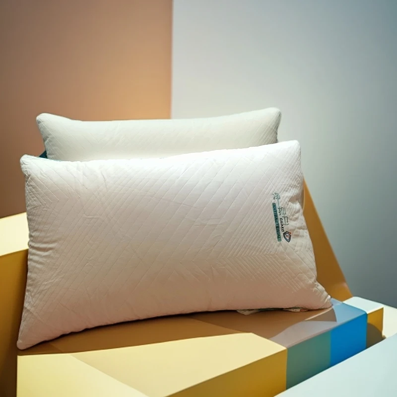 枕芯 五星级酒店高端原棉枕芯四季通用柔软家用低枕防螨软枕超柔