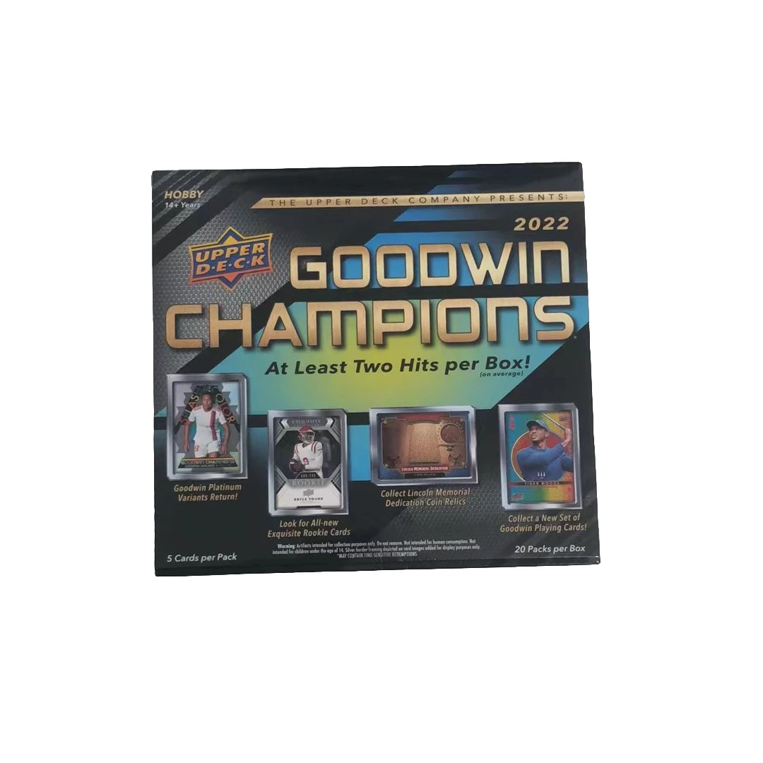 2022 Upper Deck Goodwin HOBBY 综合体育球星卡卡牌【拆盒】原封