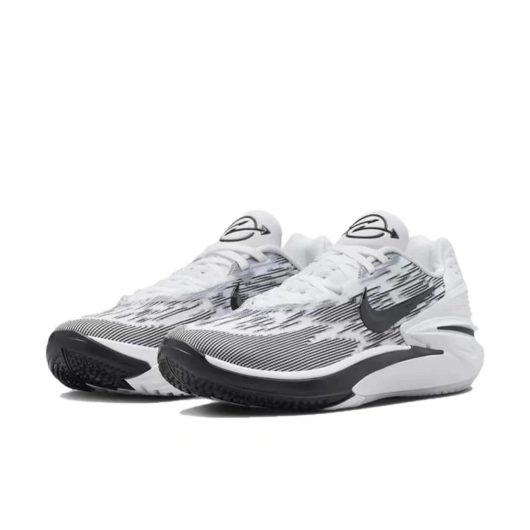NIKE/耐克男低帮GTCUT2减震白黑色篮球鞋秋冬 FJ8914100 *TJ