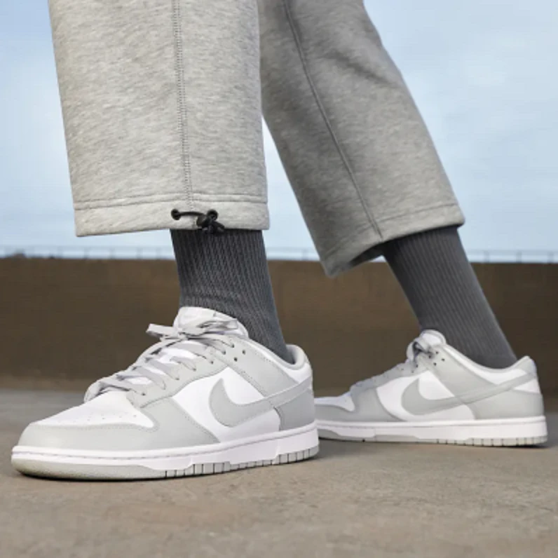 NIKE/耐克DUNK灰白复古防磨轻便时尚低帮板鞋男款DD1391103*TJ