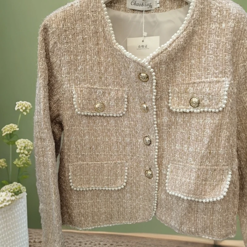 小香风外套大码女装