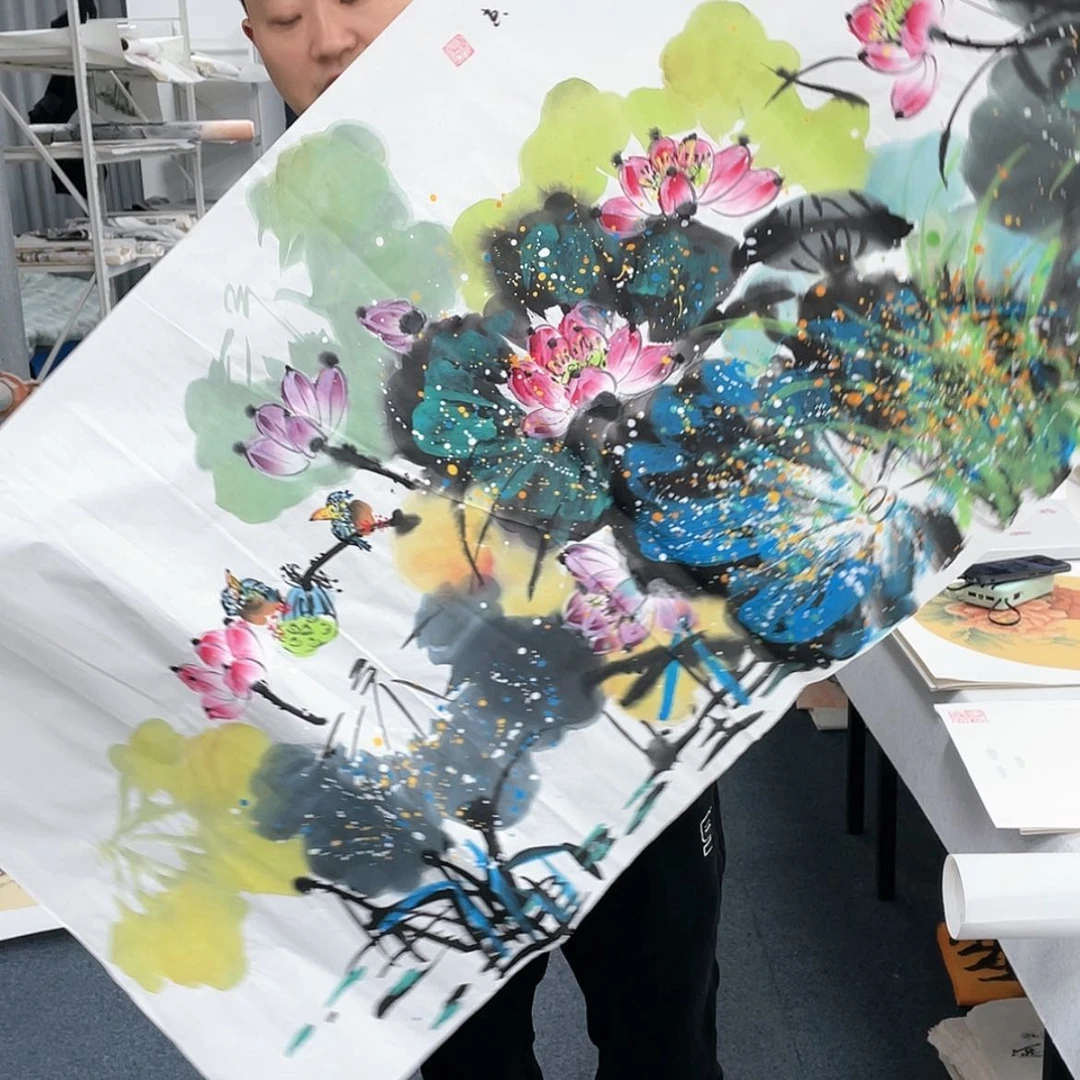 【闪购商品】绘画宣纸上的字
