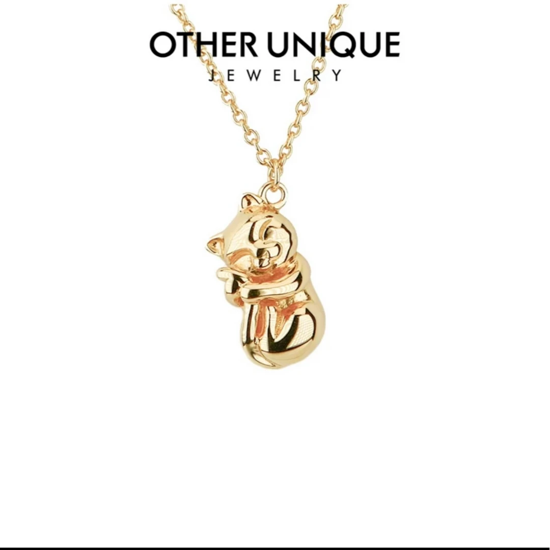 坠链均925银 【珠宝丽爷臻选】925银小猫项链（一件）