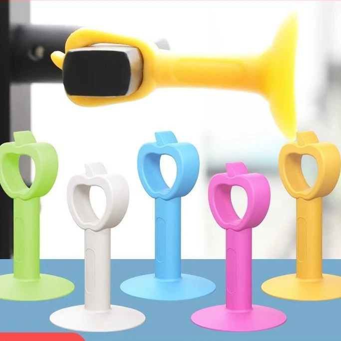 家用门吸防撞门贴硅胶免打孔门后吸盘窗户把手防撞神器