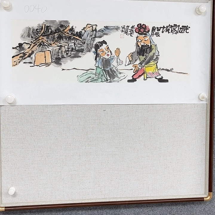 绘画艺术家 真人真迹