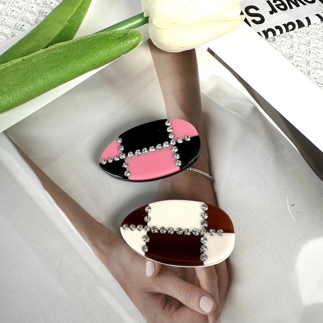 Freshness/菲妮丝F-853韩系新款拼色压夹