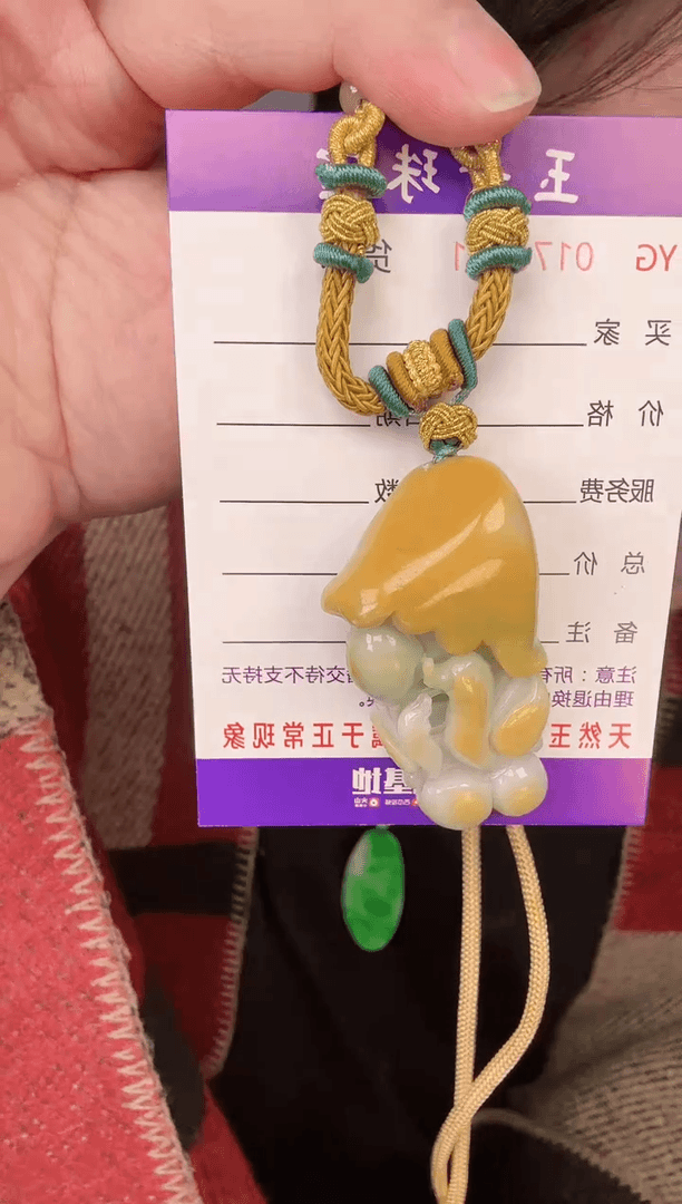 【闪购商品】翡翠颈饰未镶嵌一件