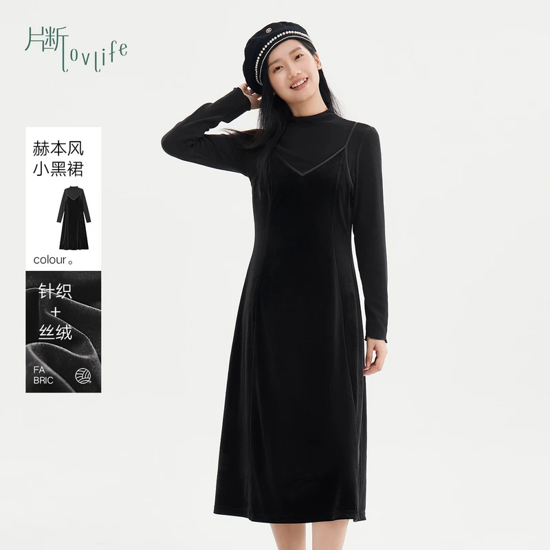 片断连衣裙D4A140198L01