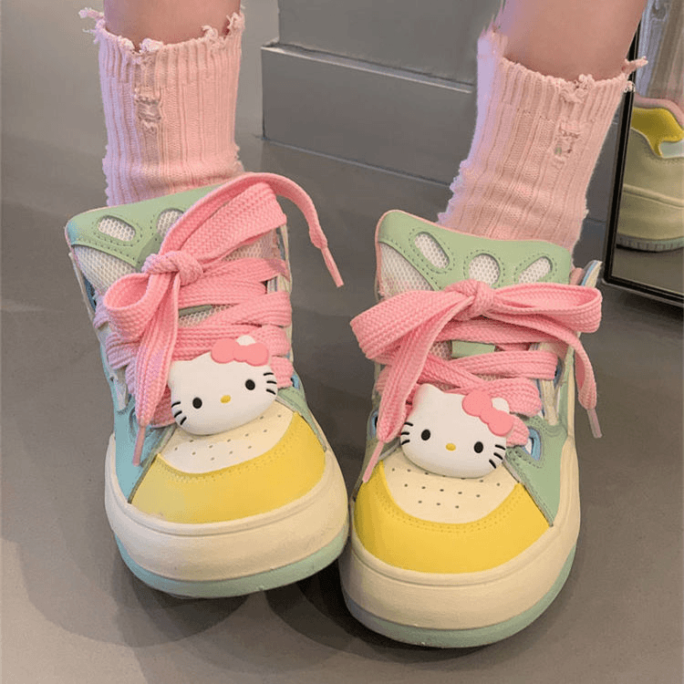 冰淇淋学院风ins板鞋女休闲鞋美拉德开学季运动鞋小白鞋潮情侣鞋