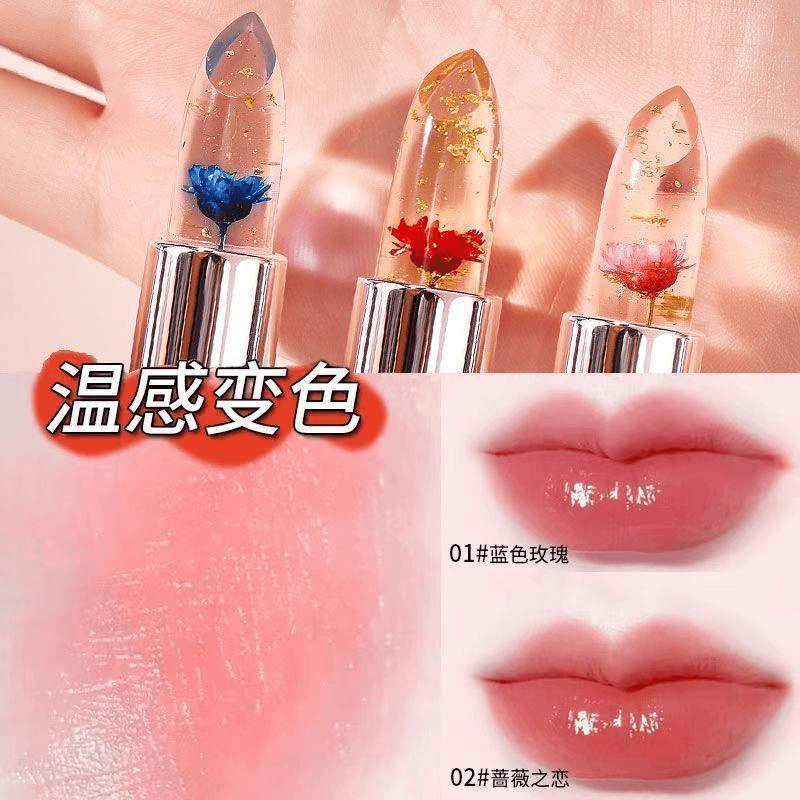 变色口红女保湿不沾杯不掉色滋润唇膏粉嫩橘色适合素颜显白不脱色