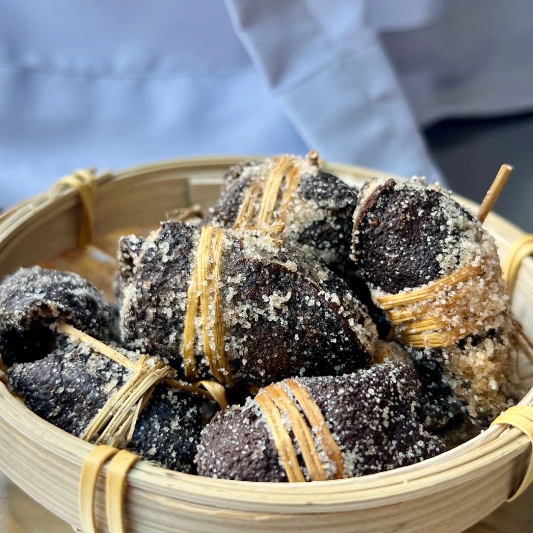 新会陈皮三宝扎【5年天马陈皮3年橄榄禾秆草】新会特产传统手工腌制