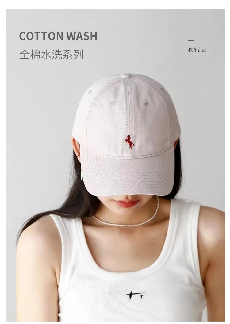 时尚户外白色帽子大脸显小登山旅游棒球帽女休闲鸭舌帽韩版情侣帽