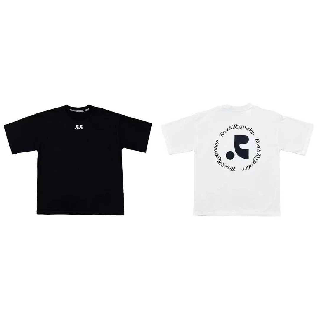 [XJ]黑白两色简约时尚点点儿童百搭轻奢短袖体恤（夏季）