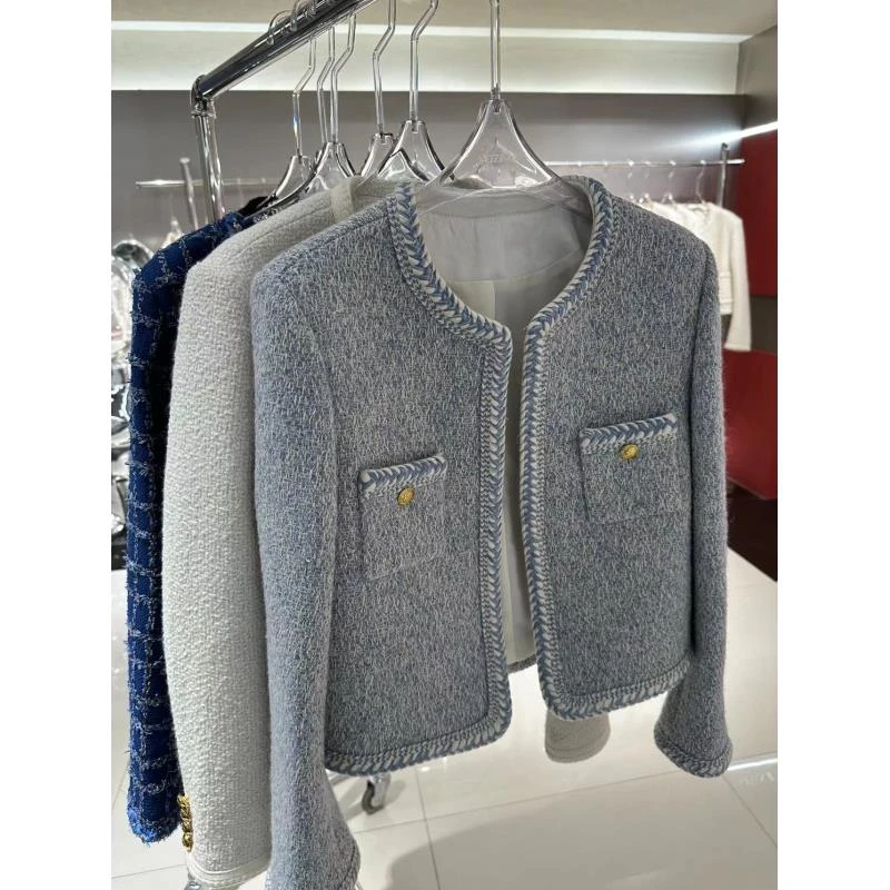【HoorayLin】冰川蓝手工坊外套定制“高端”#QD126