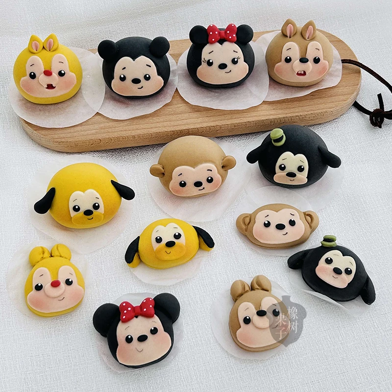 卡通迪士尼早餐儿童辅食模具 松鼠猴子小狗米奇米妮馒头烘焙工具