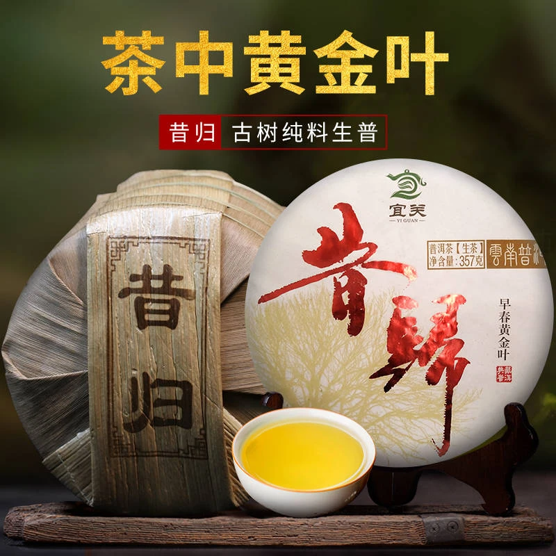 【茶中黄金叶】昔归早春古树纯料生普，懂的人都在囤-0420