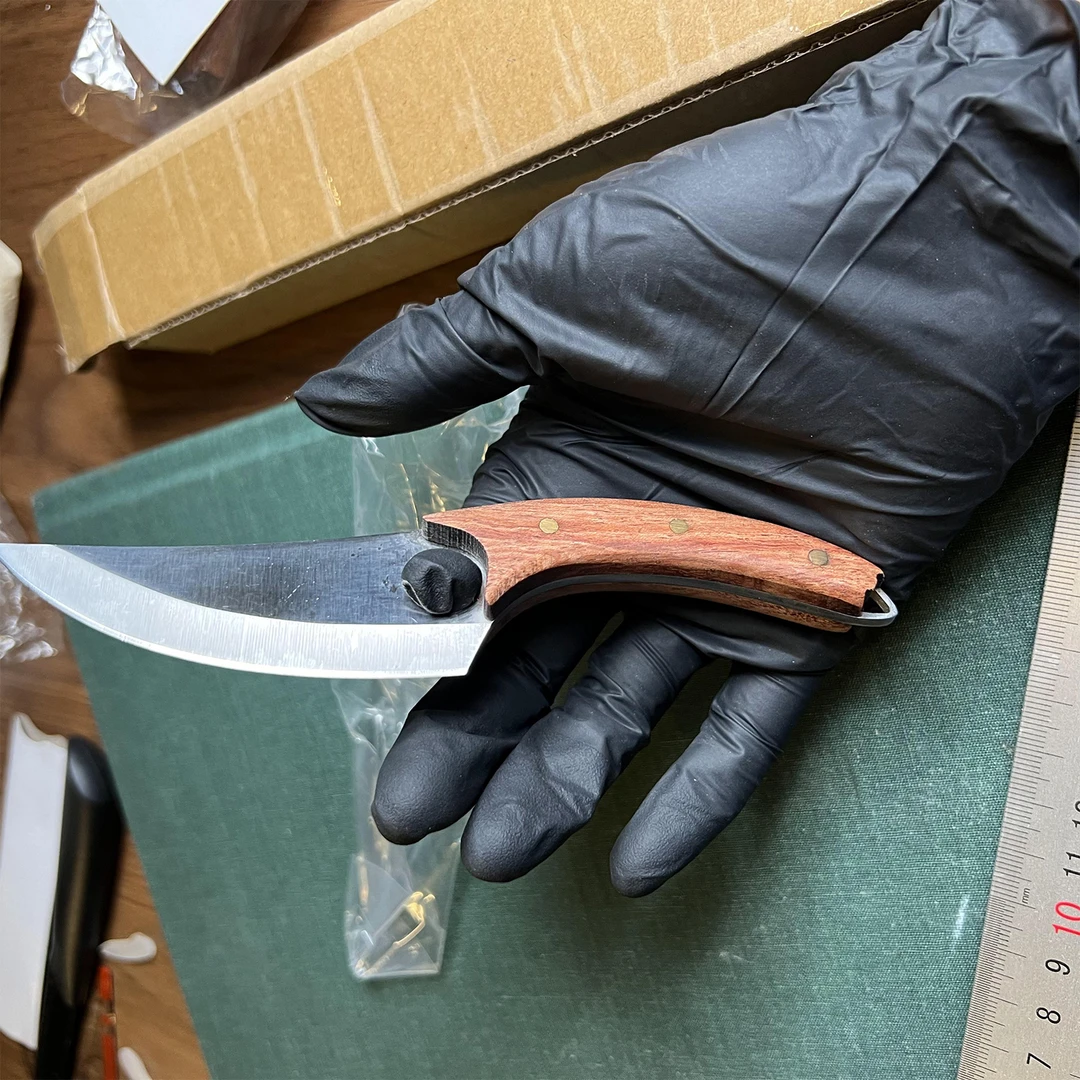 【捡漏哥】户外手工剔骨刀烧烤小刀露营牛排刀剔肉便携专用刀羊肉