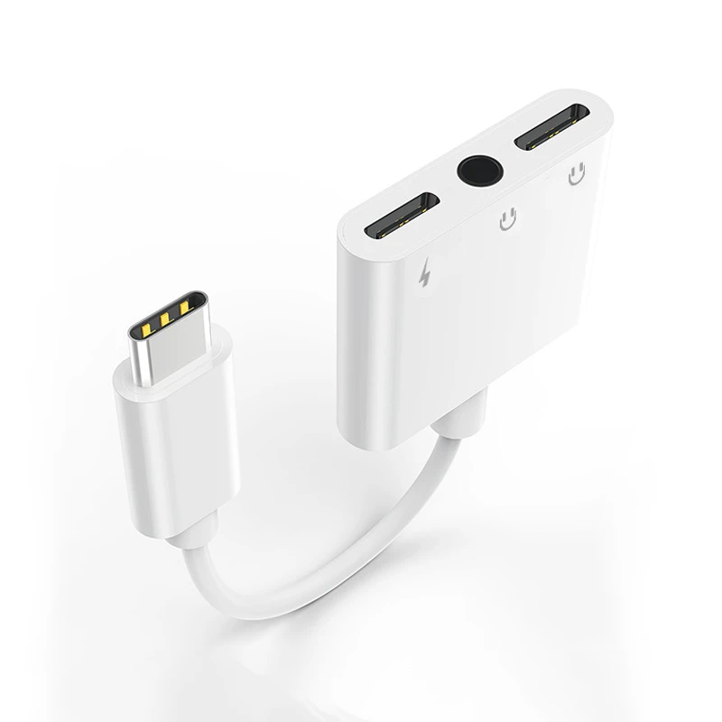 适用oppo手机直播声卡转换器Reno6/5pro/4充电专用二合一直播一号