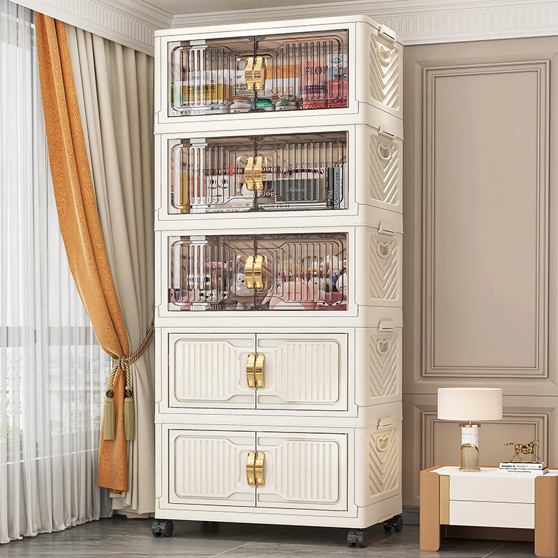 【68CM面宽】XF 居家好物家用大容量收纳柜杂物整理储物柜金把手