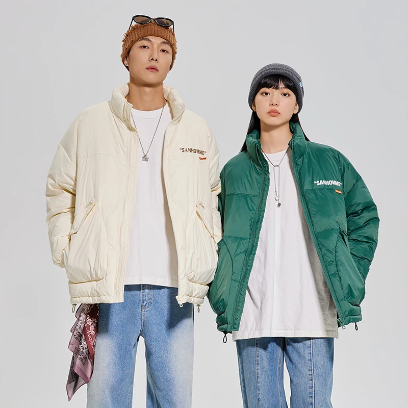 潮牌字母羽绒服22113