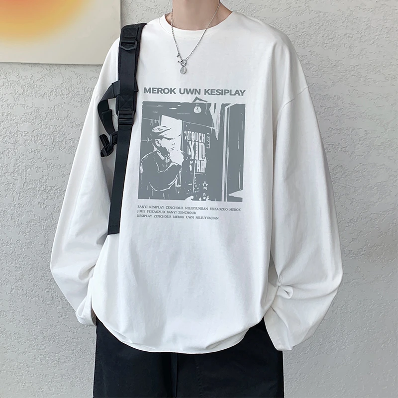 潮牌长袖T恤HQT1288