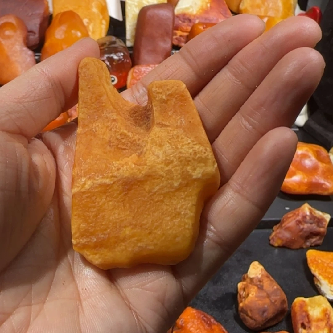 【闪购商品】定制琥珀未镶嵌无*记