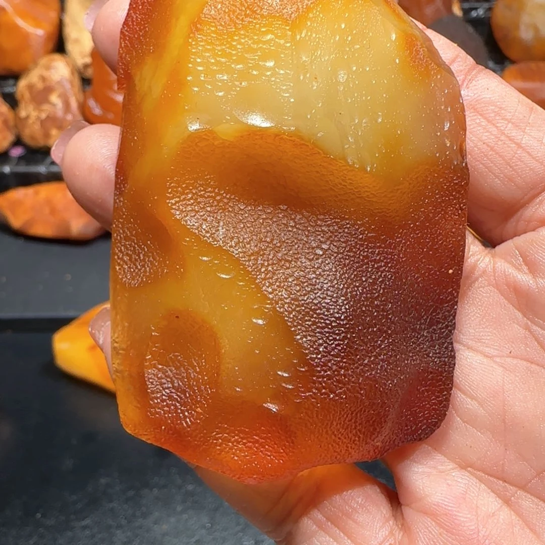 定制琥珀未镶嵌专属定制