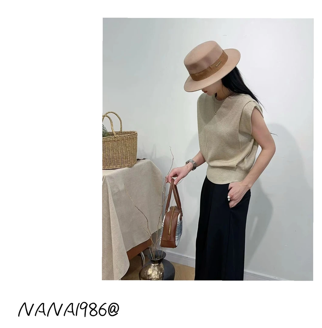 NANA家【温柔】时尚无袖背心392-029