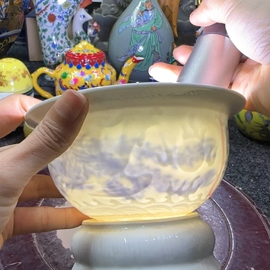 碗摆件家居设计中