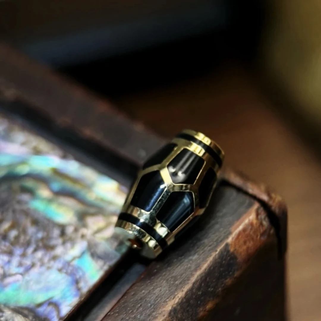 925银银制品 XT0264【禧樘优选】设计款银寿珠8.6*14.2mm