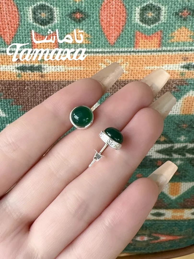足银银制品 Tamaxa足银耳钉