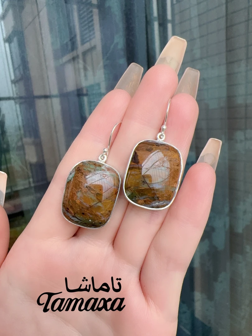 925银银制品 Tamaxa纯银耳环