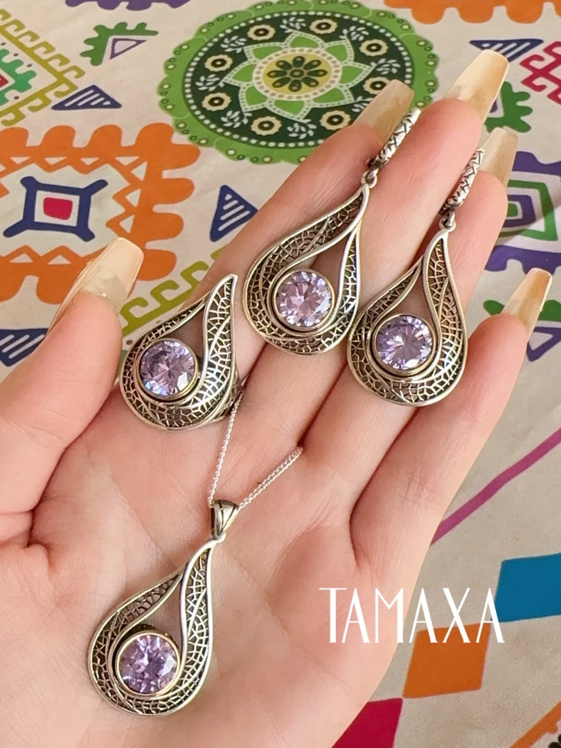 925银银制品 Tamaxa纯银三件套