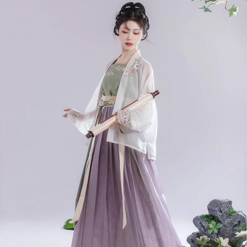 悦涵2主播专属单拍马面裙日常原创汉服中国风