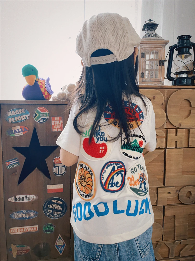 （扣号专用）男女日系卫衣圆领卫衣潮牌童装印花洋气卡通儿童百搭