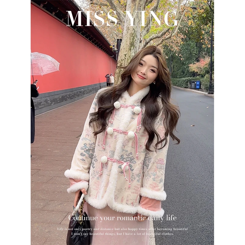 应小姐【开播断码浮力】微胖大码显瘦韩系保暖长款90连帽双领羽绒服