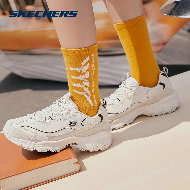 【摩卡熊】斯凯奇女款老爹鞋运动鞋小白鞋896145 DB