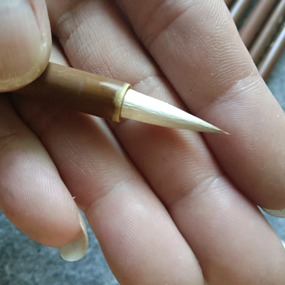 高品质出口小楷兼毫，出峰1.8cm口径0.5cm(狼➕羊）