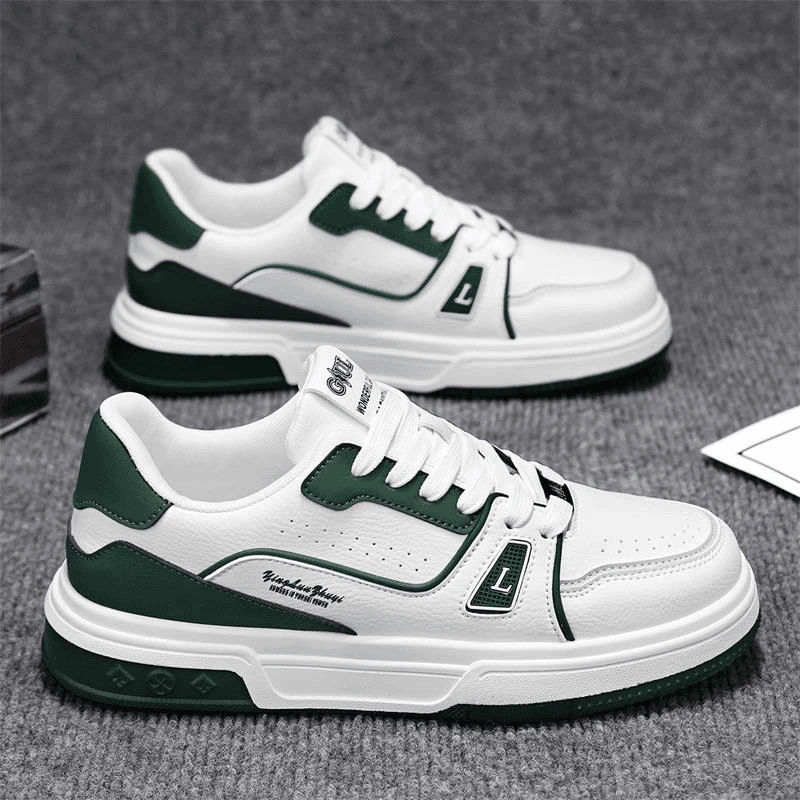 8801网红爆款男鞋春秋运动休闲潮牌男士板鞋高级感百搭小白鞋
