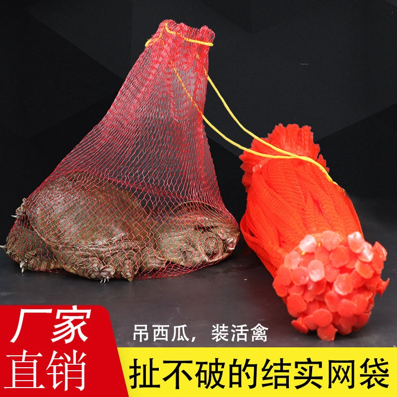 大棚吊西瓜网兜包邮挂瓜塑料网袋包装甲鱼的编织尼龙网眼袋子